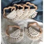 Anneau dentition nuage macramé