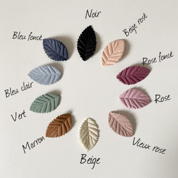 nuancier feuilles pour suspension koalexie